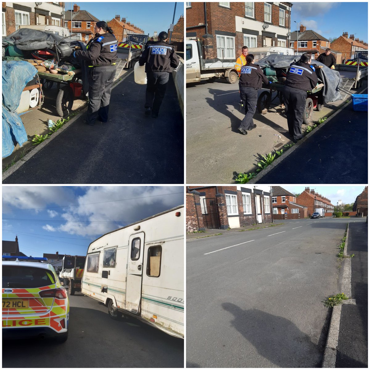 Humberbeat_NL's tweet photo. Local neighbourhood officers and the council have removed the caravan and trailer on Neville Road, Scunthorpe.
#Frodinghamward
#Partnershipworking https://t.co/HZdqa7yW9Z
