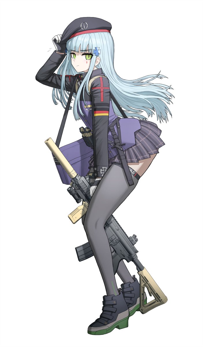 #少女前線 #ドルフロ #소녀전선 올해 들어서 다시그려본 흥국입니다;;;;;;;;;; 흥국이의 가슴은 어디에.......???;;;