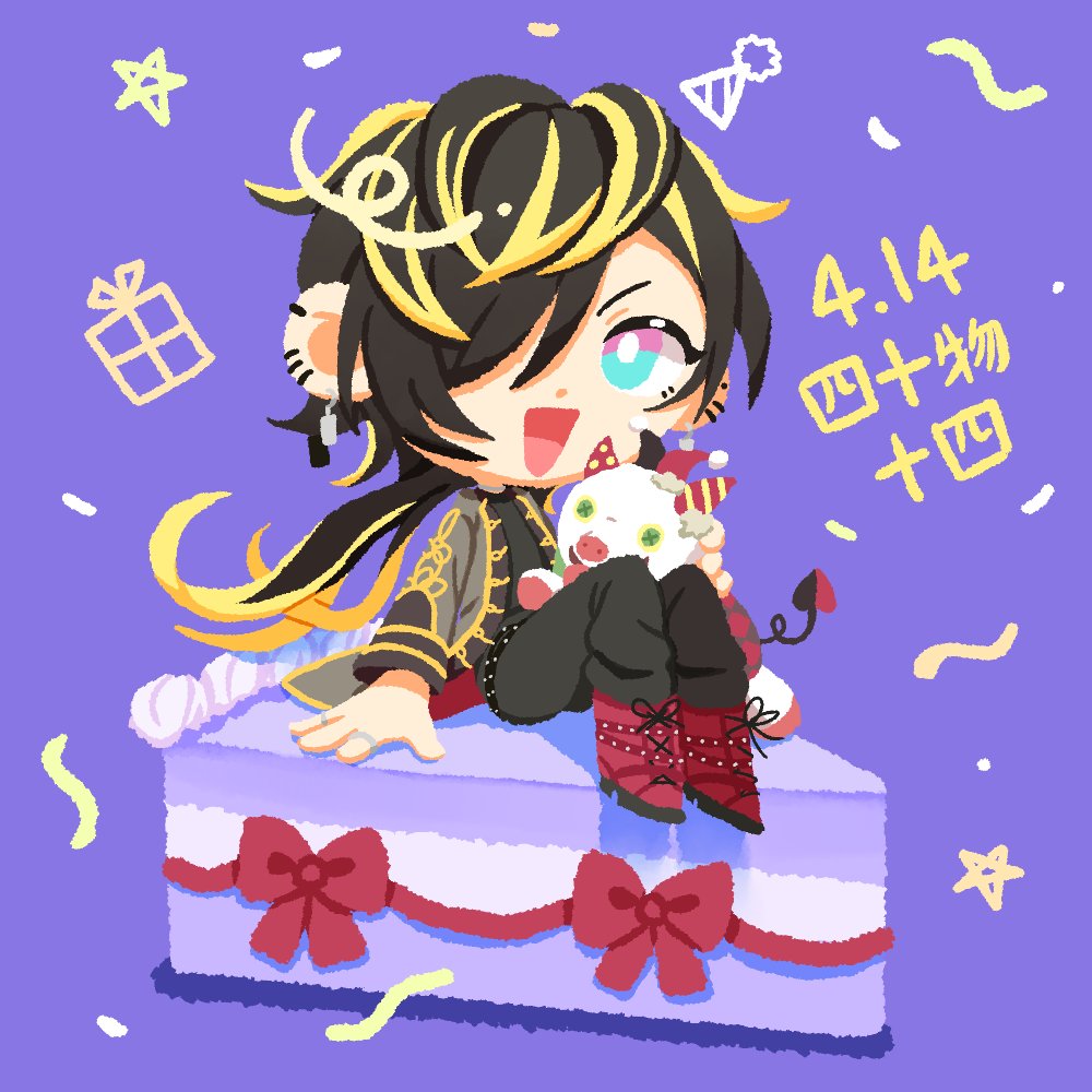 🥳4.14🎁 🌖Jyushi Aimono🌔
#四十物十四誕生祭2024
#四十物十四生誕祭2024 
#hypmic #ヒプマイ