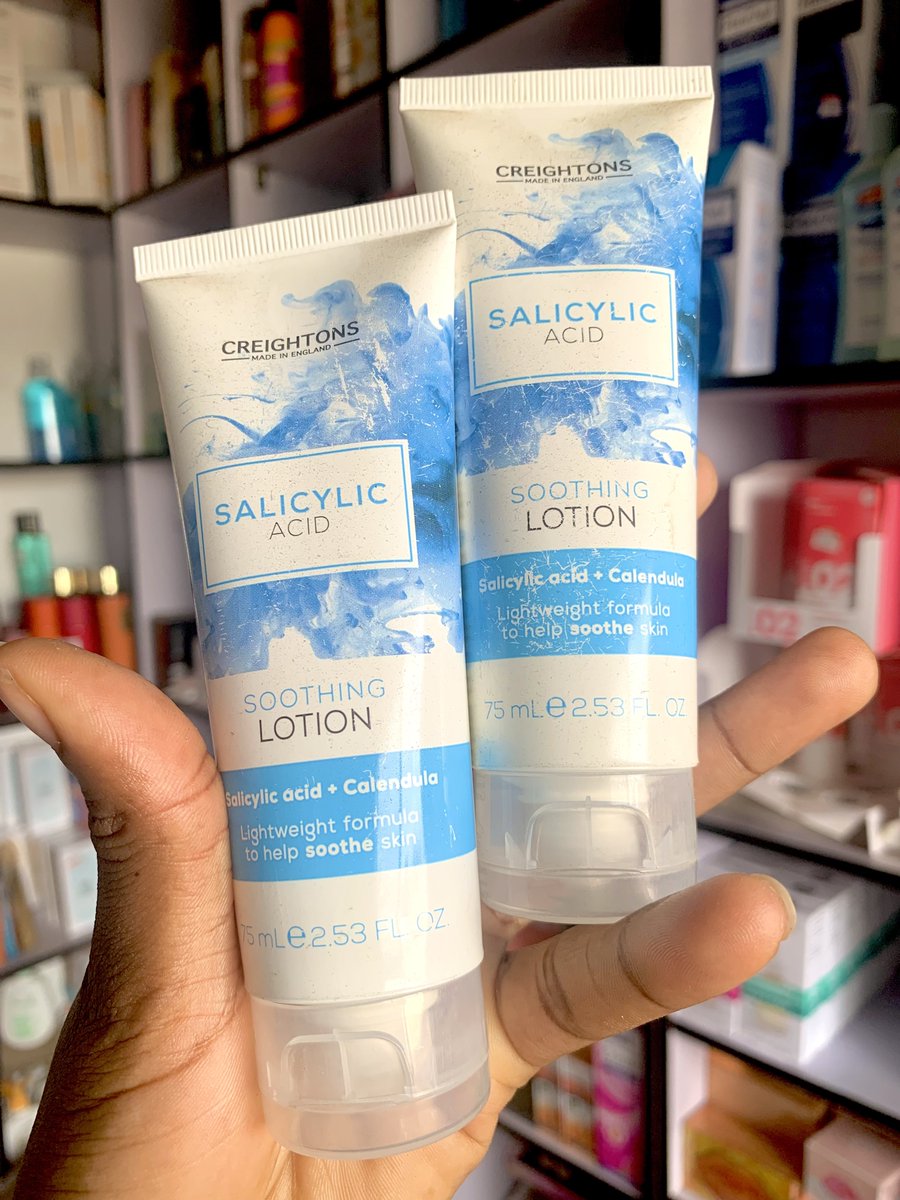 CREIGHTONS SOOTHING LOTION

Creightons Salicylic Acid Soothing Lotion is a moisturising, lightweight lotion to soothe and care for blemish-prone skin without clogging pores or being too heavy on the skin.

🏷️6500

#acnetreatment
#salicylicacid
#pagesbydamivisibilitydrive