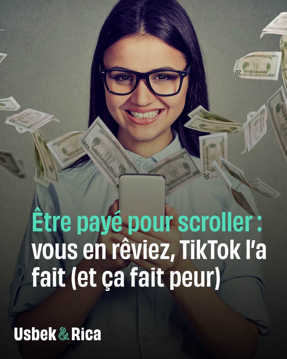 TikTok a introduit sur le marché français une version « simplifiée » de son application monétisant chacune des actions effectuées par les internautes : TikTok Lite. Une initiative qui menace d’accentuer l’addiction des plus jeunes 👇 usbeketrica.com/fr/article/etr…