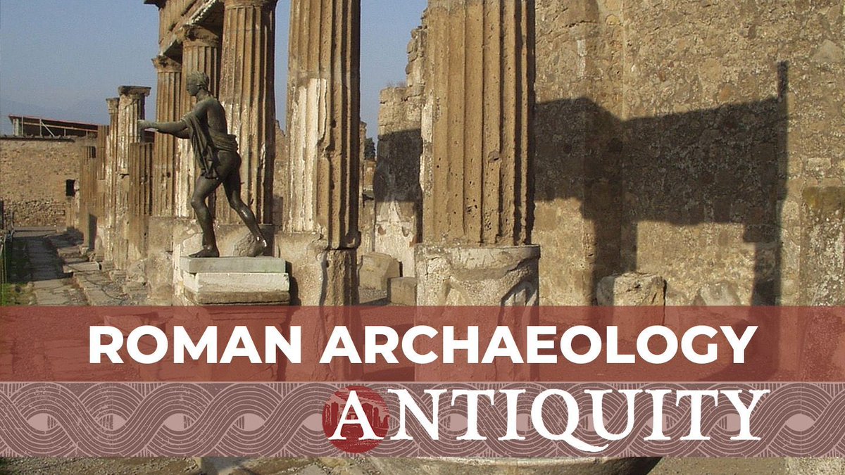 The joint @TheRomanSoc @TRAC_conference #RACTRAC2024 conference @UCLarchaeology finishes today, but our collection of Roman archaeology is still completely FREE! Check out the latest in Roman archaeology: buff.ly/4co742N