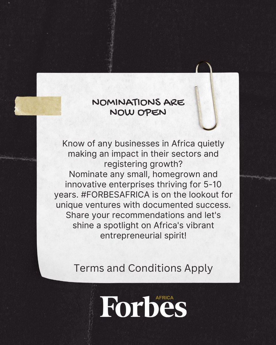 Forbes Africa tweet media