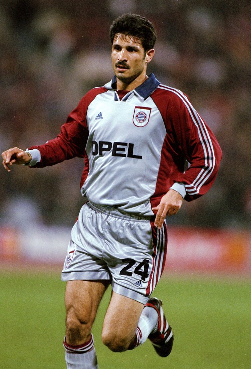 Ali Daei at Bayern Munich, 1998/99. One of only 3 men to have scored more than 100 international goals.