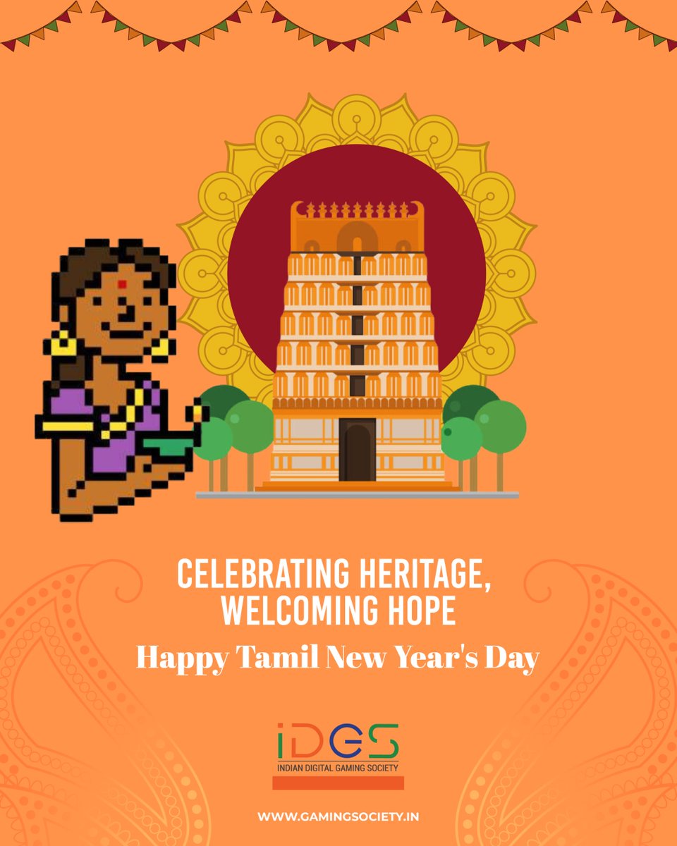 May this auspicious occasion bring renewed hope, success, and happiness into our lives. Wishing you and your loved ones a memorable and fulfilling Tamil New Year @IndiaGamingSh @followcii #IGS2024 #IDGS #TamilNewYear #RenewedHope #Success #Happiness #Unity #Tradition #Progress