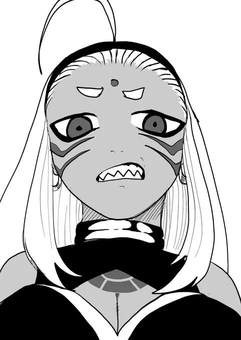 落書き
次に描く漫画のキャラ 