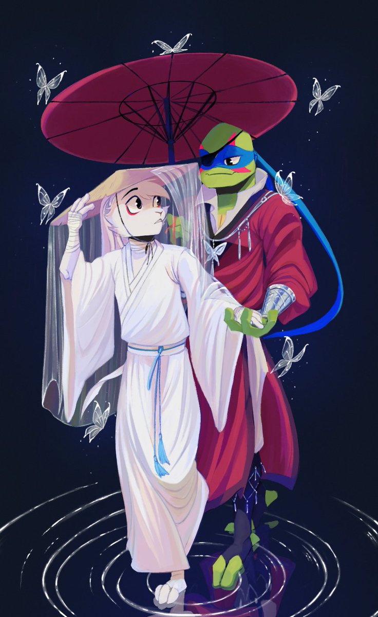 PelmenyaOwO's tweet image. 🦋 
#leosagi #rottmnt #RiseoftheTMNT