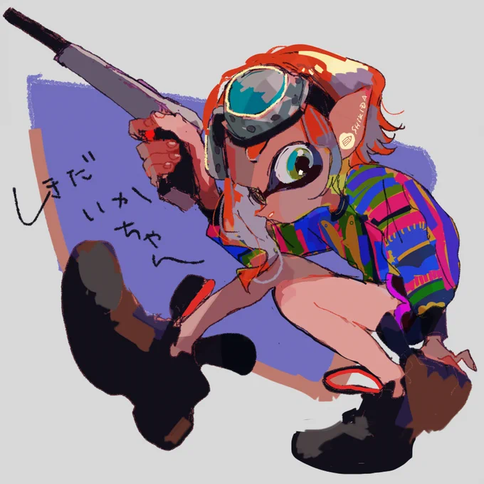 #一次創作作家のファンアート ・・・ 