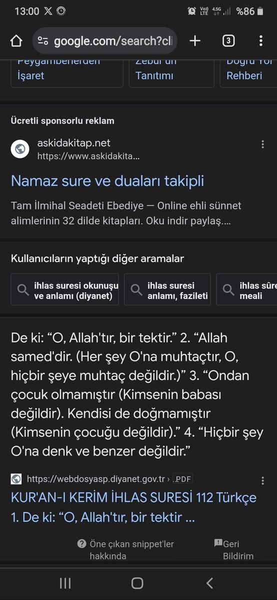 @GizemTiryakiol1 @Zbeydezen1 Ihlas süresi anlamı söyleyeceğin var mı ?