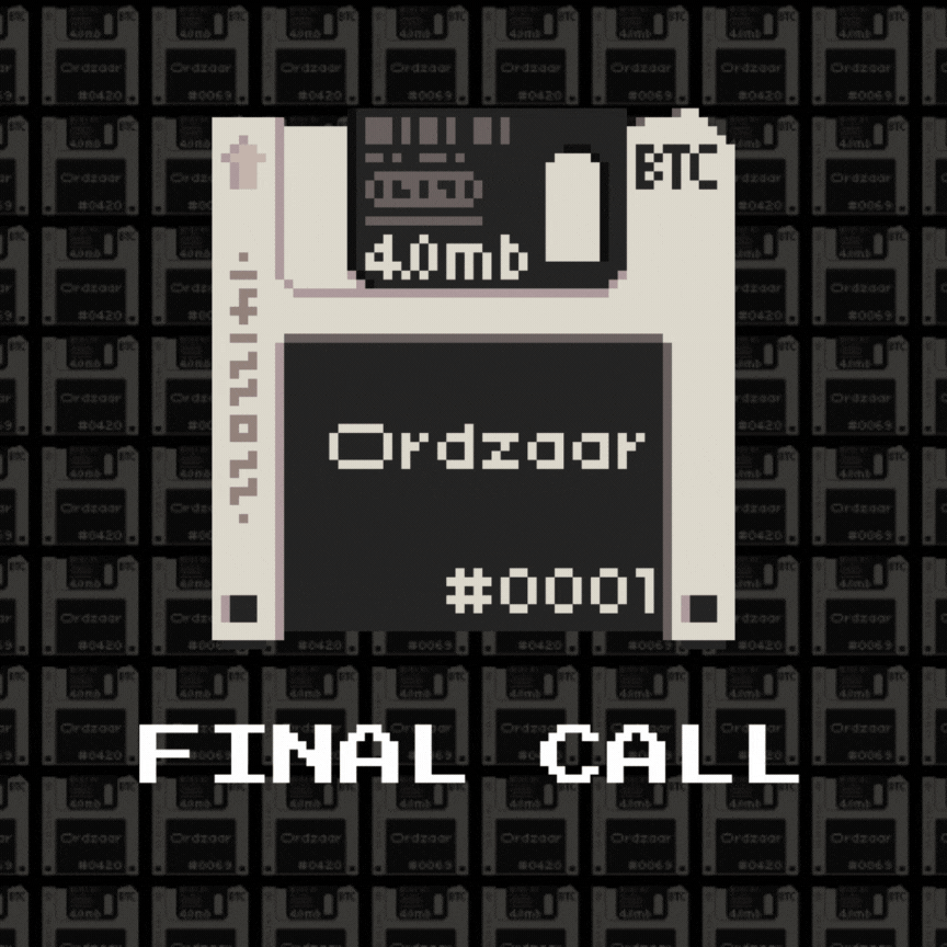 💾FINAL CALL💾

Missed out the giveaways?
Calling out the holders of:
- Bitcoin Puppets by <a href="/lepuppeteerfou/">fou</a>
- <a href="/quantumcats/"></a>
- @Nodemonkes
- <a href="/OrdinalMaxiBiz/">Ordinal Maxi Biz (OMB)</a>
- <a href="/rune_coin/">Runecoin ▣⛏️</a>
- Runestone by <a href="/LeonidasNFT/">Leonidas 🧡 $DOG</a>
🚨 NOW IS YOUR CHANCE TO GRAB THE FINAL FCFS SPOTS! 🚨

Head to