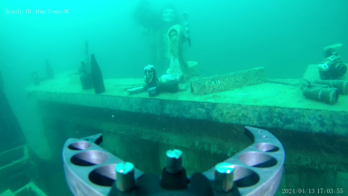 HydroneIRE's tweet photo. Got to show interested parties what you can do with an underwater drone once you have the right #Training 👍https://t.co/hqZSCi4xmA can offer training for all makes and models of underwater drones 🐟 you'll be able to pour a pint at Portroe Quarry Dive Centre in no time!! 🍻 https://t.co/k3MZFBu3aF