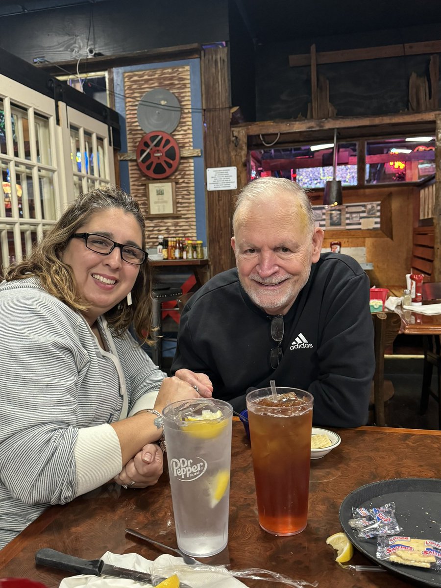 JustfromSutton's tweet photo. My sweet Daddy met Jesus yesterday after a 6 year battle against Parkinson’s with Lewy Body dementia. I was by his side and I am grateful I had the opportunity to spend as much time with him as I did. You were blessed if you knew him. 💔 https://t.co/WZKmPHfLAa