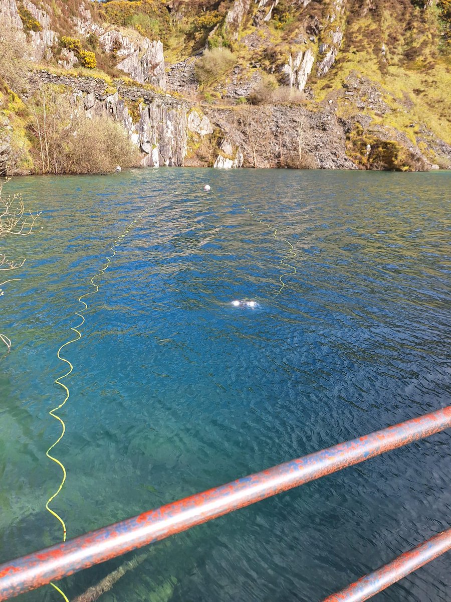 HydroneIRE's tweet photo. Got to show interested parties what you can do with an underwater drone once you have the right #Training 👍https://t.co/hqZSCi4xmA can offer training for all makes and models of underwater drones 🐟 you'll be able to pour a pint at Portroe Quarry Dive Centre in no time!! 🍻 https://t.co/k3MZFBu3aF