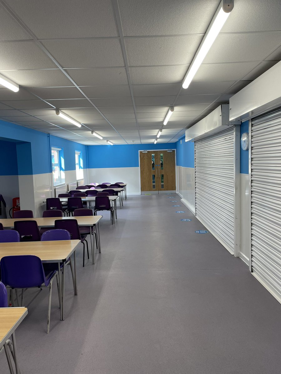 We look forward to seeing you back in school tomorrow for 8.45am. Our PE Hall and Dining Room are looking bright and fresh after their Easter makeover.