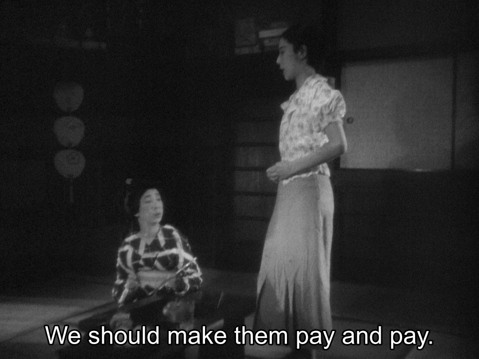 Sisters of the Gion, 1936, Kenji Mizoguchi
