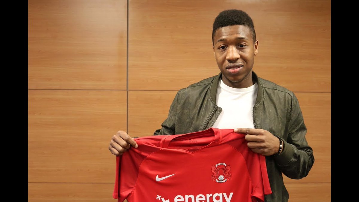 Yesterday reminded me of how delighted Ebou Adams was when he came on loan to #LOFC in 2018.