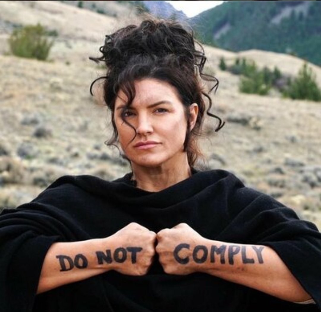 Who else agrees with Gina Garano: Do not comply ‼️Raise your hand , if you feel the same 🙋‍♀️💯‼️