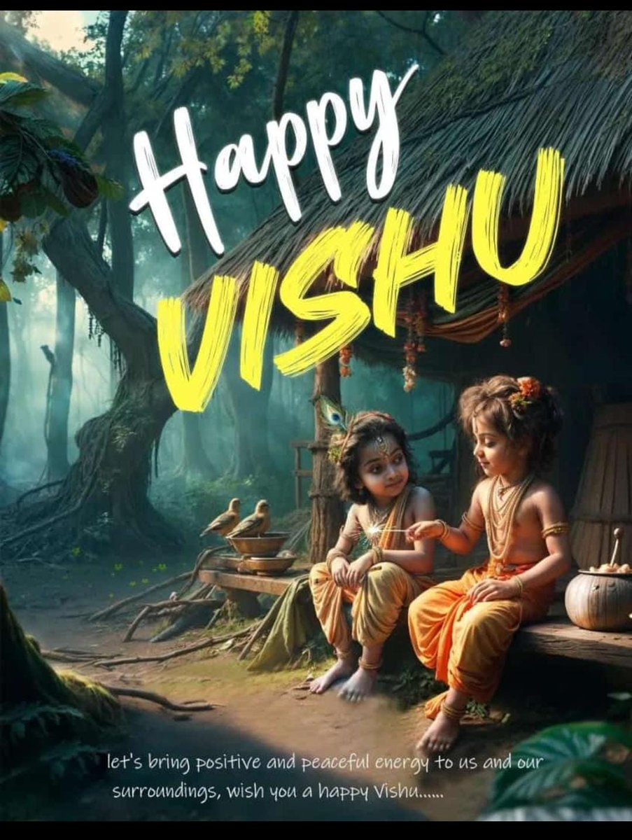 Happy Vishu 🌼 and Wishing everyone Success and Prosperity 
#vishuasamsakal
#Vishu
