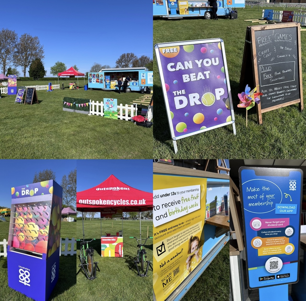 Spring has sprung, shows have begun! 😎 We’re at Countryside Lincs today, ready to talk to visitors about our family benefits and ways to make the most of their membership 🎉 We’ve got free crazy golf ⛳️ The Drop 🎾and pedal-powered smoothies from @Outspokencycle 🚲🍌