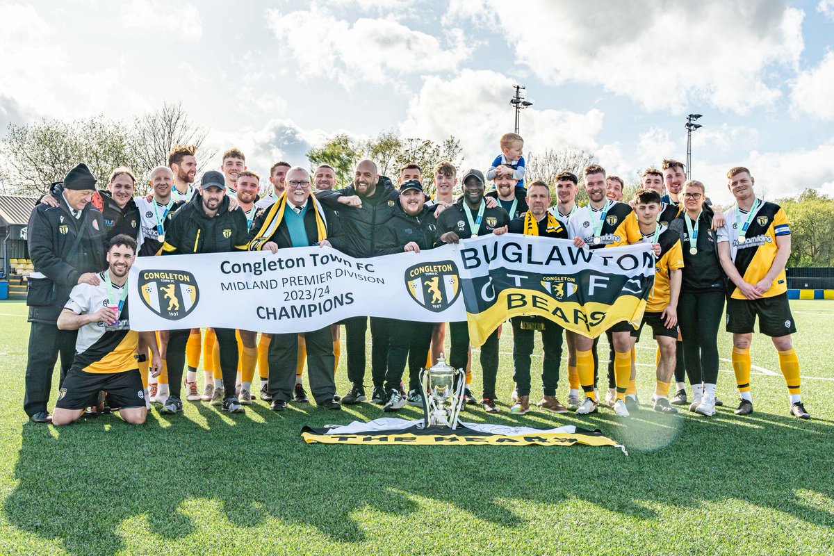 CongletonFC's tweet photo. A day that we will never forget and one that will go down in history 🏆
￼
 Official Club Photographer Ell Treanor Photography https://t.co/fo3fAzSGnV