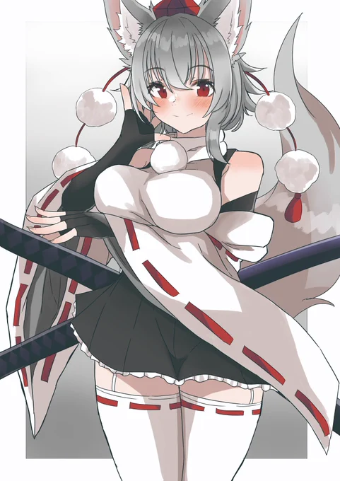 二刀流な椛ちゃん 