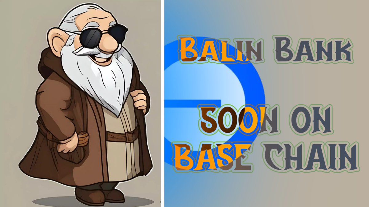 BalinBank's tweet photo. 🧙‍♂️GM Bankers 
📗 Like, Repost & Share your address below #BaseChain 
🤙It’s a good morning to get the BALL IN. 
💎Public Presale coming soon on @Base 
#cryptomarket #BASED #balin #BasedAI #balinbank #balinonbase #BaseMemecoin #Solana #alveychain