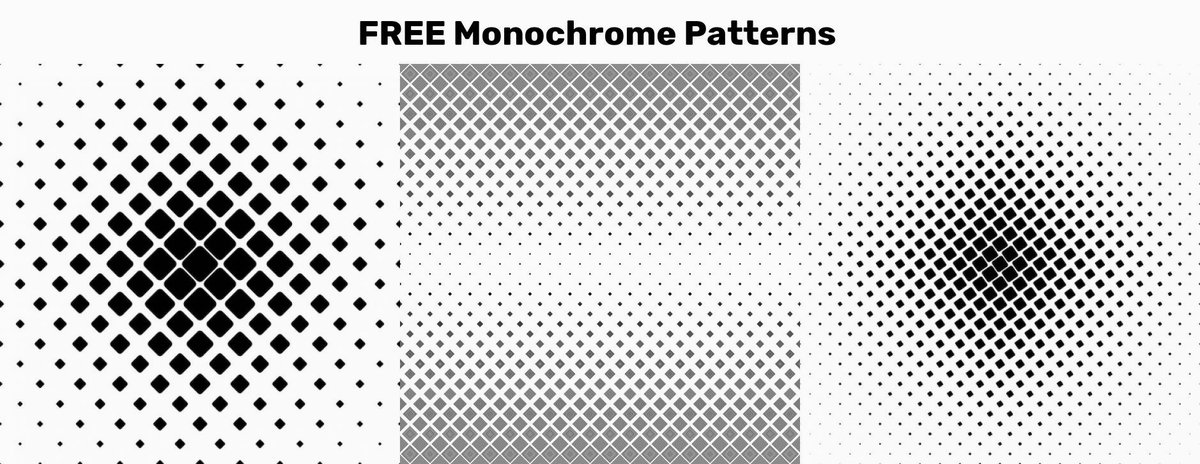 FREE Monochrome Patterns  freepik.com/collection/fre… #FREE #FreeDesign #FreeAsset #FreeVector #MonochromeGraphics #FreeGraphics #FreeDesigns #FreeAssets