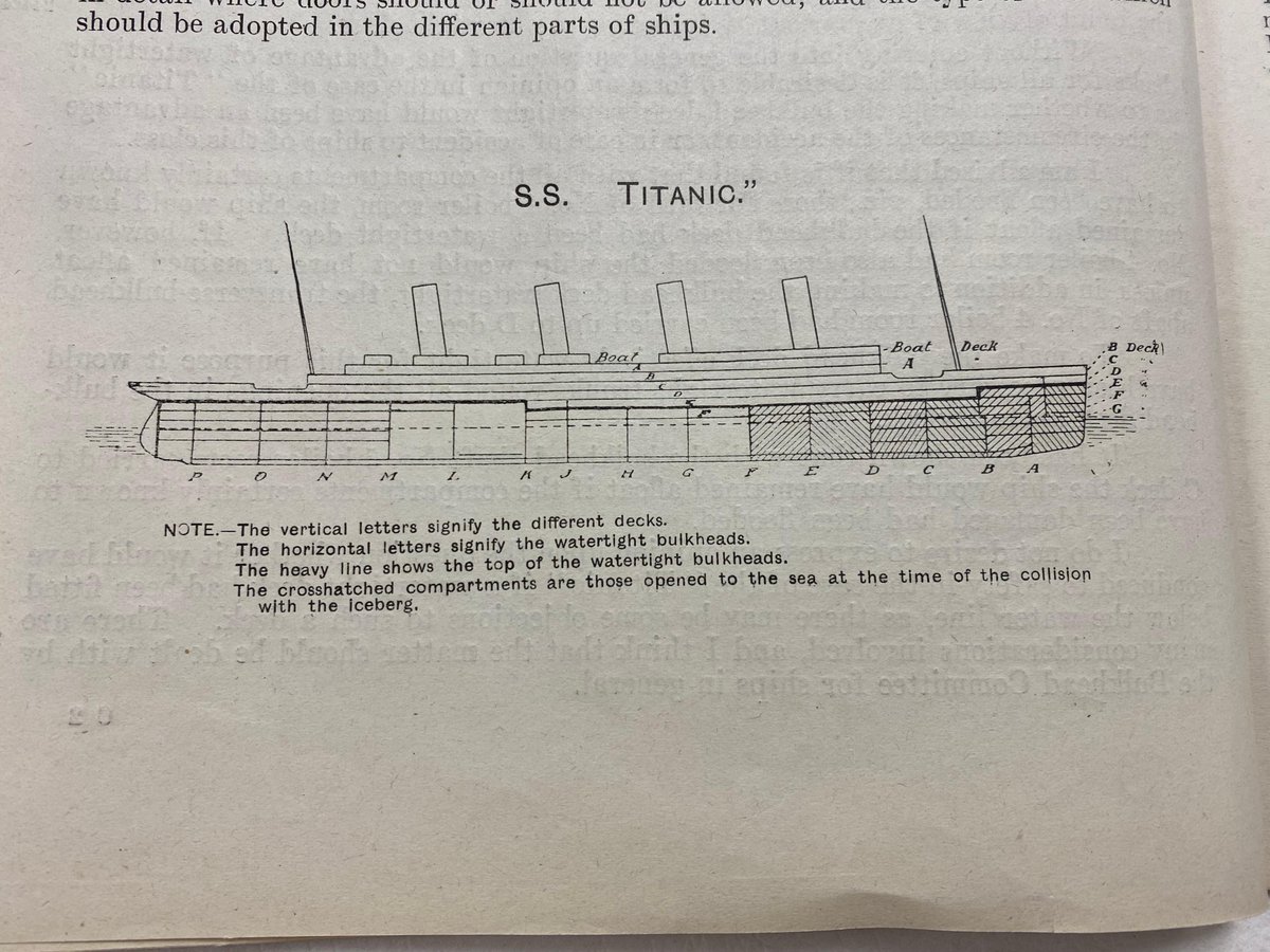 LRFHEC's tweet photo. #OTD 112 years ago, #Titanic struck an iceberg just south of Newfoundland. 
Here are some exerts from the enquiry into her sinking! 🧐 https://t.co/1paJa2Ya2f