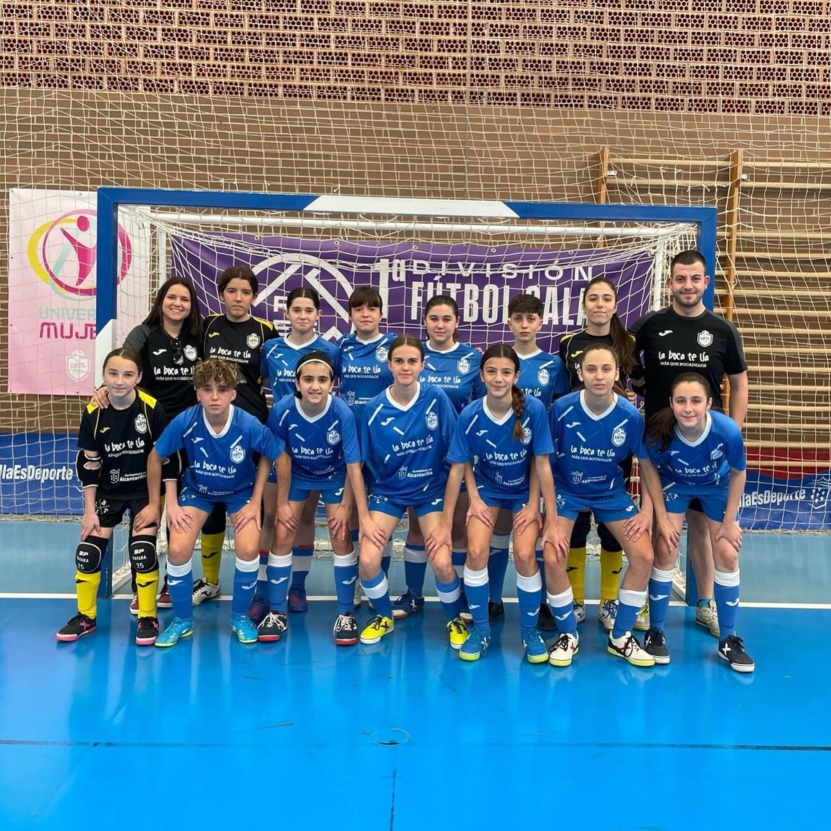 [LIGA CADETE/INFANTIL 25ªJornada] Nuestro Cadete B suma los 3 puntos ante @pr7cantera Infantil, bien chicas👏🏽 #AlcantarillaEsDeporte #BlueeAgles #UniversoMujer