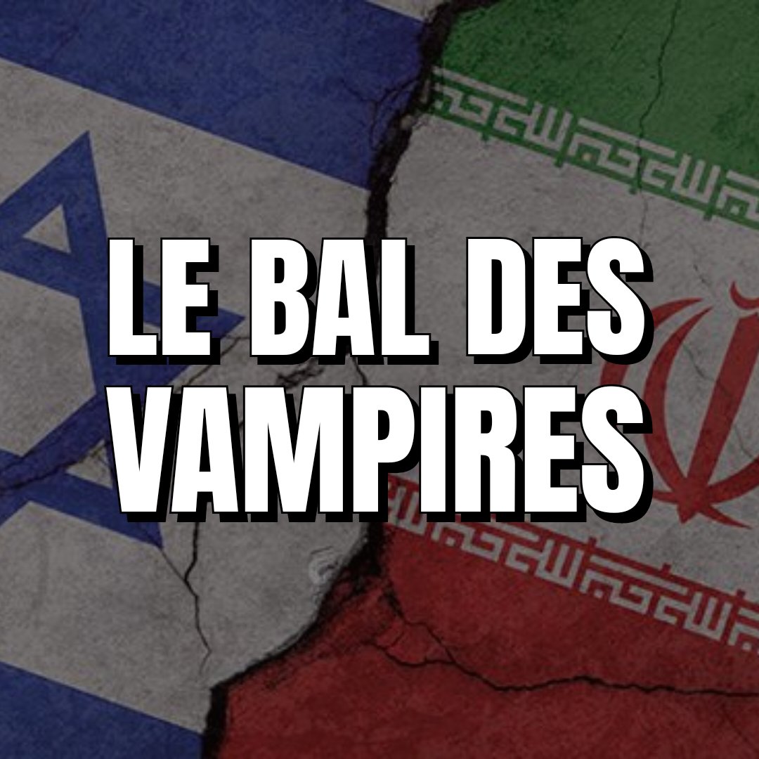 LE BAL DES VAMPIRES. Cette nuit, l’Etat iranien a lancé une attaque significative sur le territoire israélien avec l’aide de ses alliés, en réponse au bombardement de son consulat à Damas quelques jours plus tôt, attribué à Israël. C'est au final plus de 300 engins aériens…