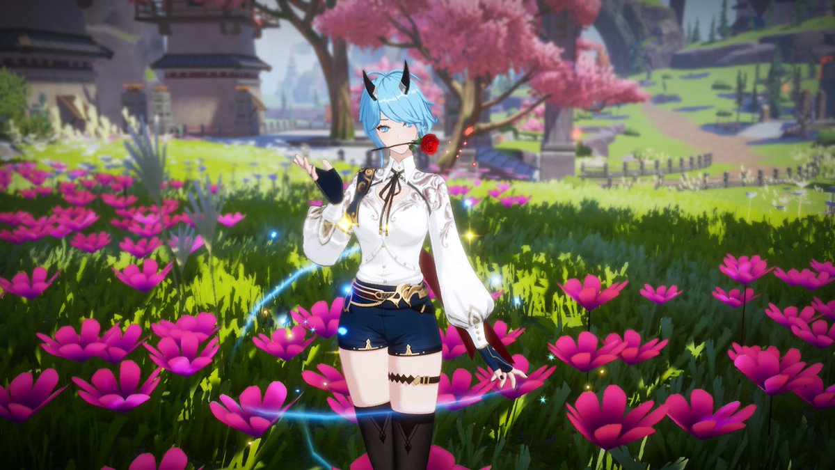 Cidgart's tweet photo. A day in the flower field 🌹🌸
#TowerofFantasy #ToFSpringTime https://t.co/1YXAEIMdOi