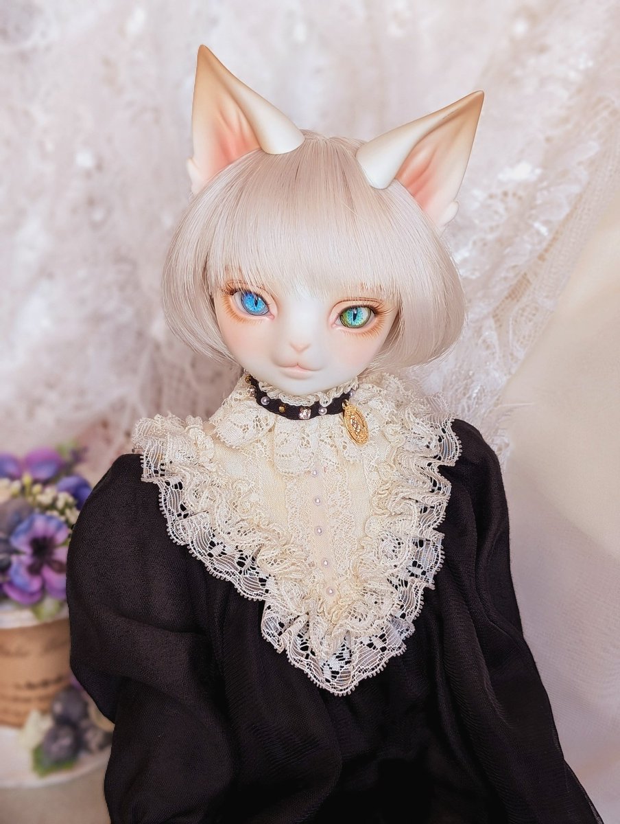 chaton_queue18's tweet image. 白雨さんお着替え✨
#DearMine