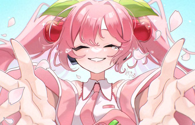 『 またね 』#桜ミク #初音ミク 