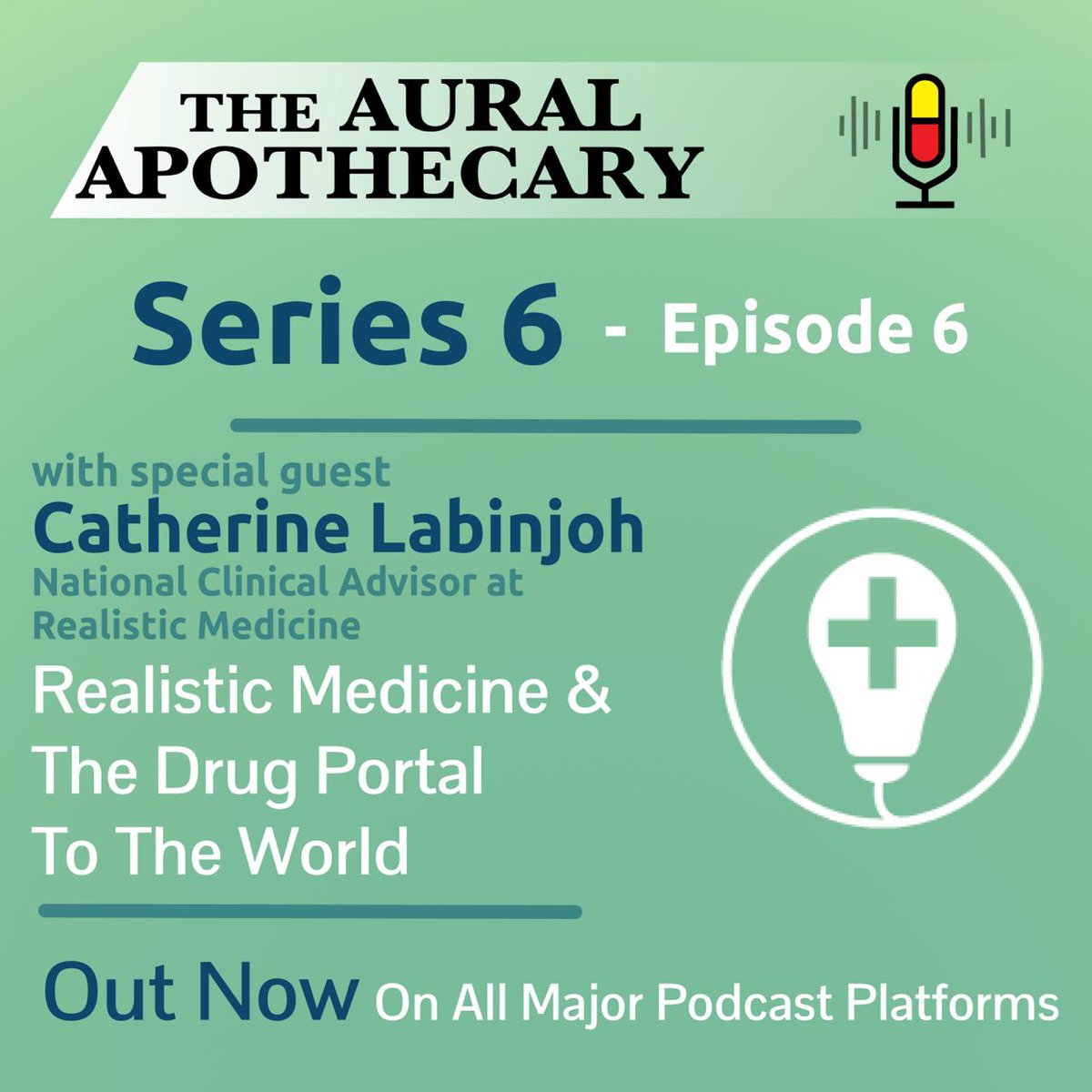 Feedback thus far is this is a top 10 best ever episode , so don't miss out. Thank you @LabinjohC 👊 @AuralApothecary @PrescQIPP @HIWessex @cppeengland