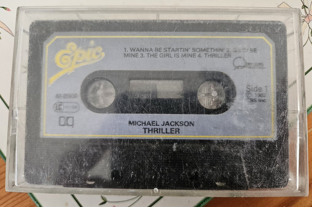 Found this on my recent trip back home. One of the few cassettes I kept from my early childhood.