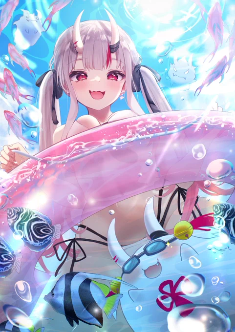 #気温が高いので気が早いが水着絵が見たい 