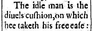 let's bring back this early modern zinger: