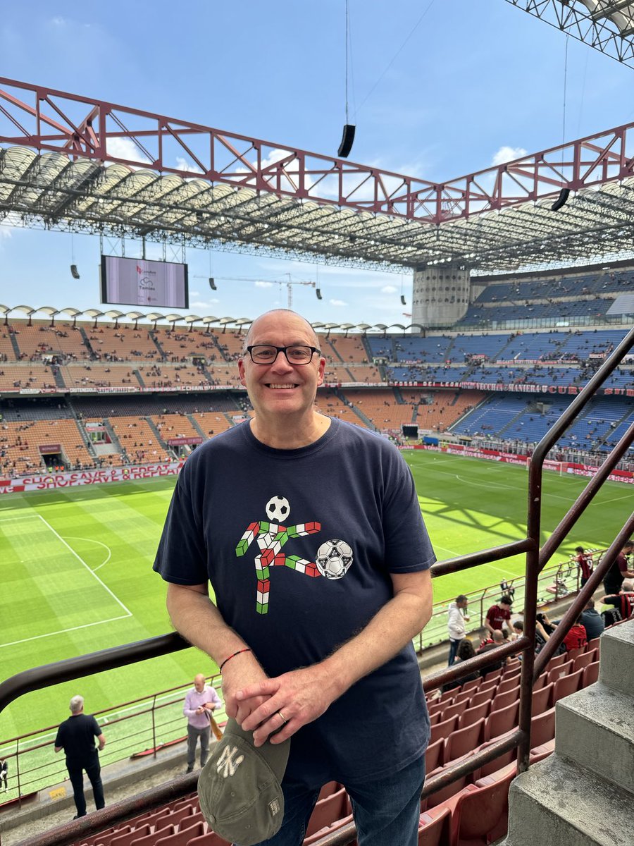 Last weekend’s football trip to Italy - taking in the San Siro in Milan and the U-Power Stadium in Monza - seemed the perfect opportunity to get out the Football Italia shirts from ⁦@footydevotion⁩ #Milan #SanSiro #Monza