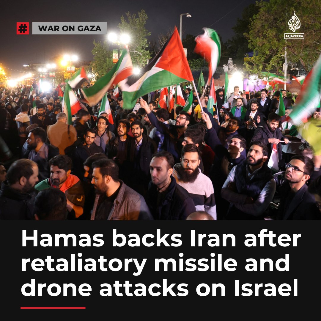 Hamas affirms ‘natural right’ of countries in the Middle East to defend themselves ‘in the face of Zionist aggressions’ aje.io/kzejtx