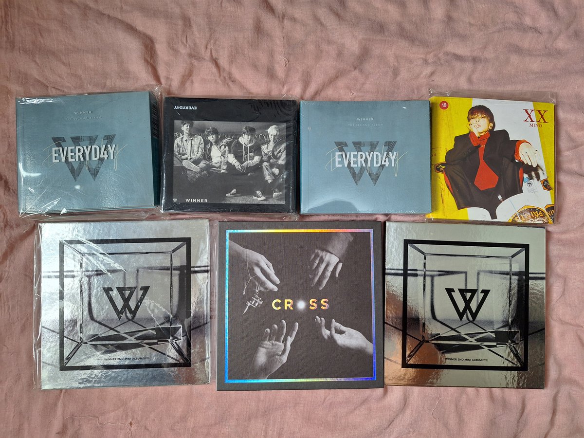 wannie20vip's tweet photo. WTS/LFB   

WINNER unsealed albums
Everyday-450
We-300
Cross-390
Mino-XX-450

All inclusions except pc

Lalamove or meetup: Glorietta
RFS: need funds

#wts #lfb #unsealed https://t.co/uOI8ZOX0Ji