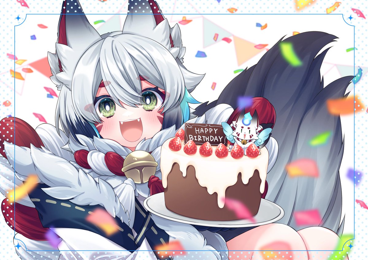 shir0_kohaku's tweet photo. みんなおめでとうリプ
たくさんありがとう🥰
ゆっくりお返事させて
頂きます(ᐢ ˙꒳​˙ ᐢ)🌟

たけぴ(#STA_tkp )が
プレゼントしてくれた👨‍🦲🫶
最高にかわちいイラストは
めぐむ(#ponmeg724 ) さん😚💕
ありがとおおおおおお🥳 https://t.co/e8Pm3aPWC3