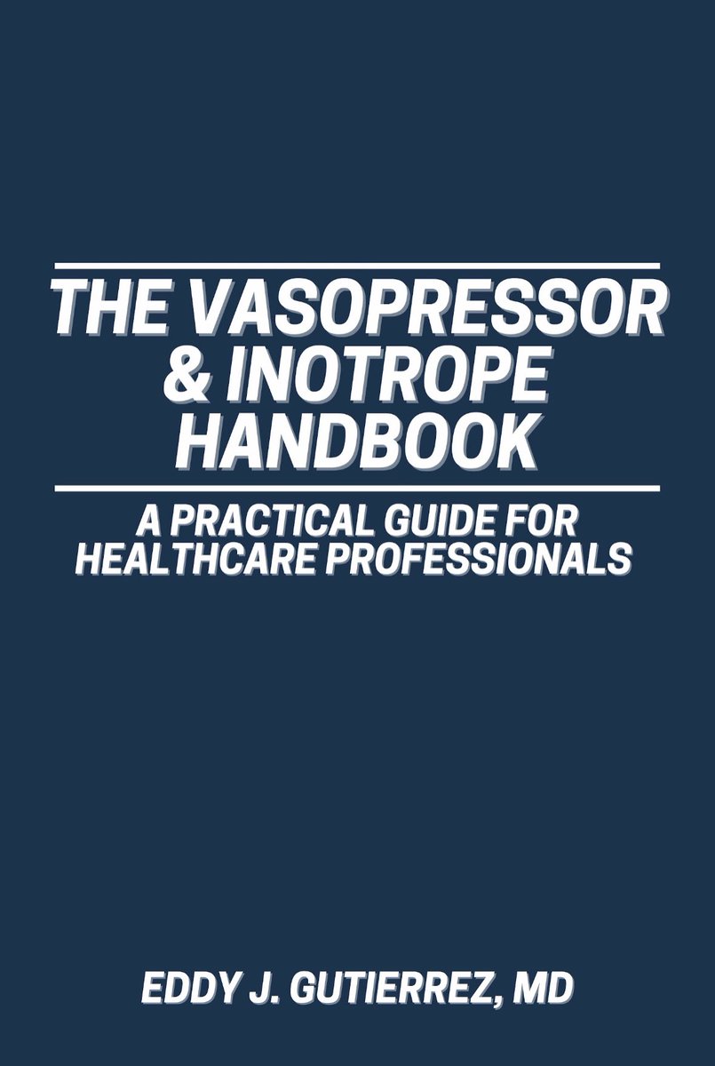 This article (published yesterday) might be great, but at $41.50, it’s more expensive than my book which includes over 500 citations. Pick up a copy from Amazon or a signed/personalized copy directly from me. 👍🏼 eddyjoemd.com/product/vasopr…