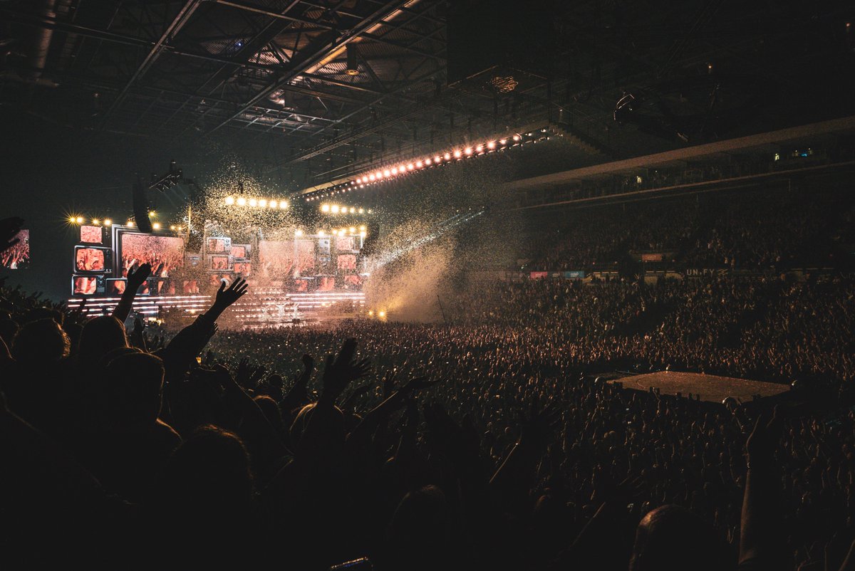 takethat's tweet photo. Thank you to our incredible audience in Sheffield last night for setting alight the This Life tour, what a way to kick this off. We go again tonight! 🔥 https://t.co/r4GCYWBFEA