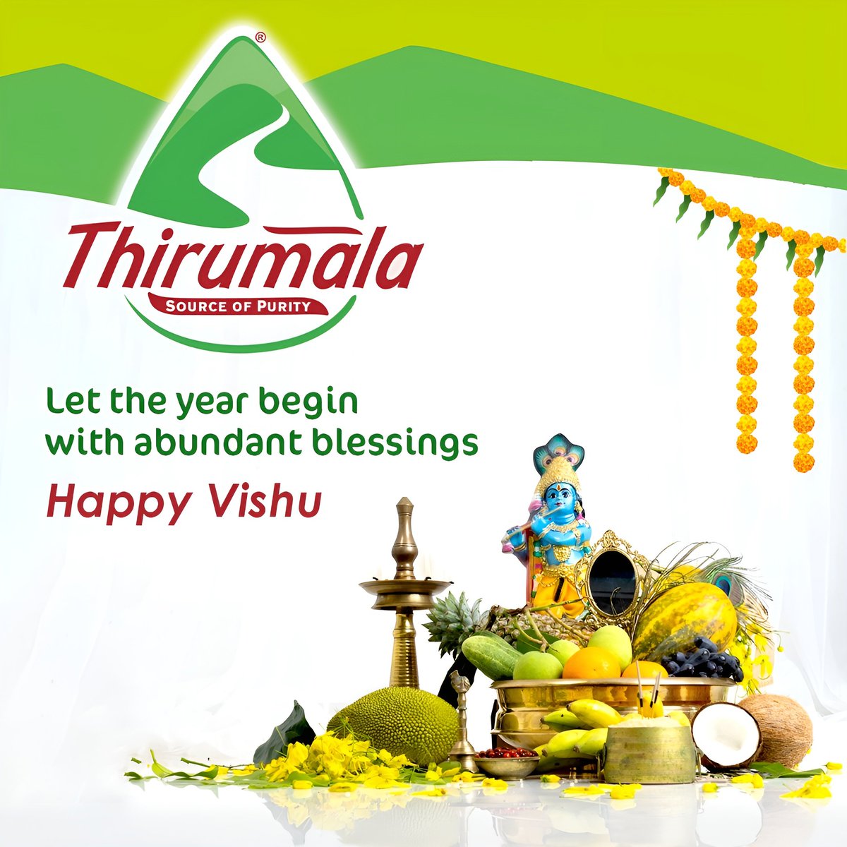 champ_up_'s tweet photo. As we step into another year, we hope it brings endless joy and prosperity to everyone. Happy Vishu from us to you.
.
.
#Thirumala #SourceOfPurity #NewYear #HappyNewYear #HappyVishu #Celebration #Joy #Happiness #Vishu https://t.co/teDpKc5Erd