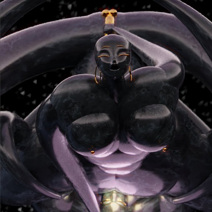 &ldquo;Space Odyssey &ldquo; 🪐☄️👽🚀  when im not prompting or painting Im often diving into #Blender3D where I sculpt<a href="/tag/blender3d"class="tags"><span>#blender3d</span></a>