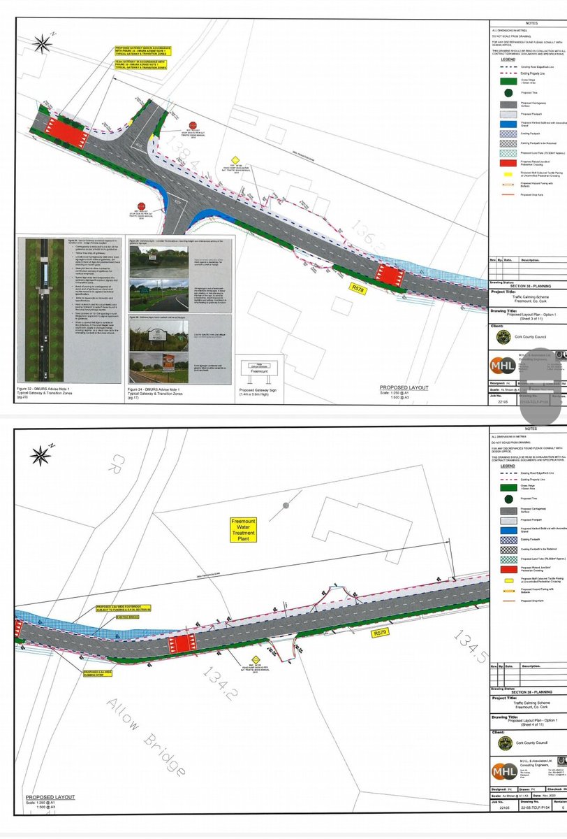 johnpauloshea1's tweet photo. 1/2 - Updated plans were published this week for the Traffic Calming Scheme in #Freemount village.

Many thanks to everyone for their engagement on this plan to date. https://t.co/UPQ13zSYww
