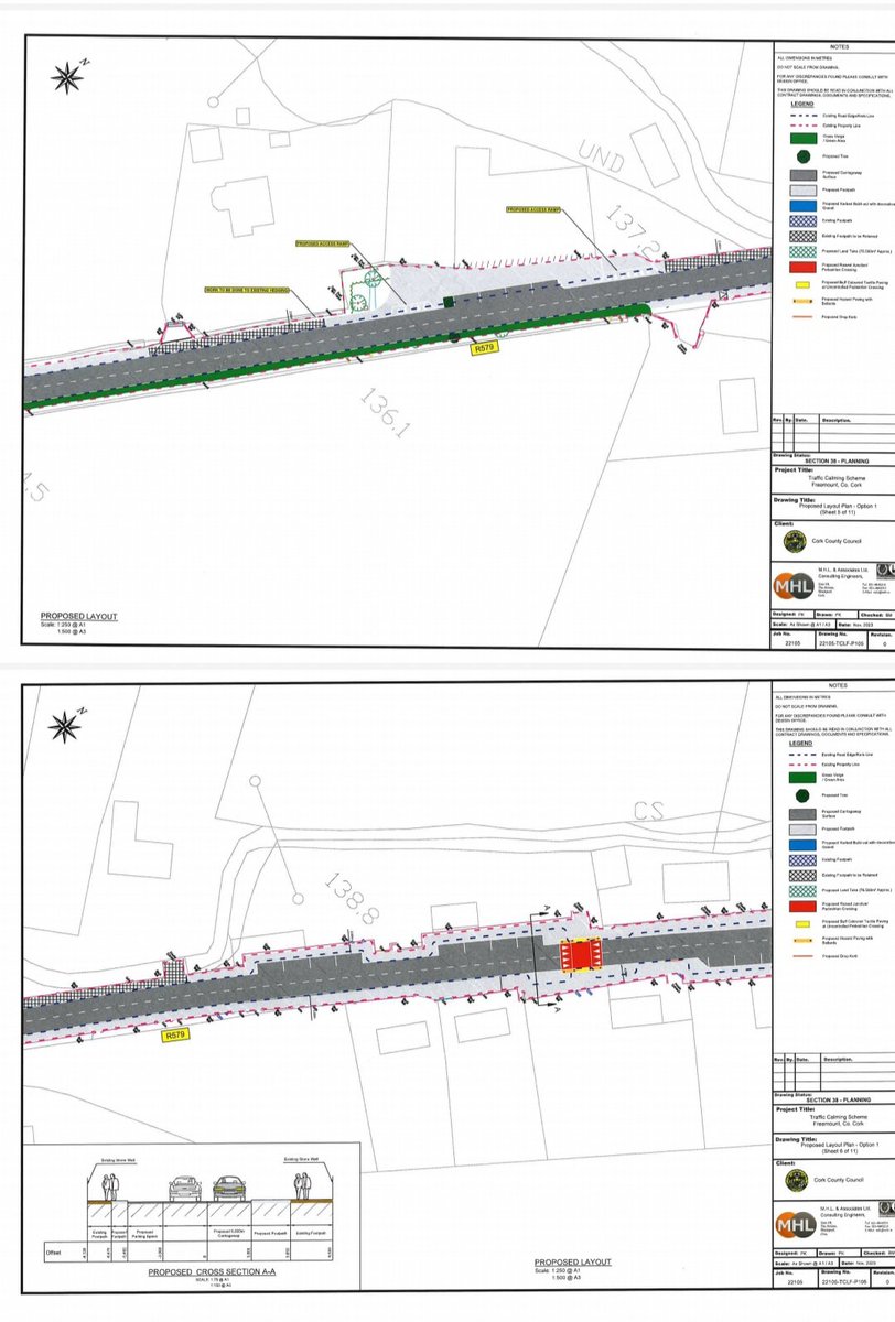 johnpauloshea1's tweet photo. 1/2 - Updated plans were published this week for the Traffic Calming Scheme in #Freemount village.

Many thanks to everyone for their engagement on this plan to date. https://t.co/UPQ13zSYww