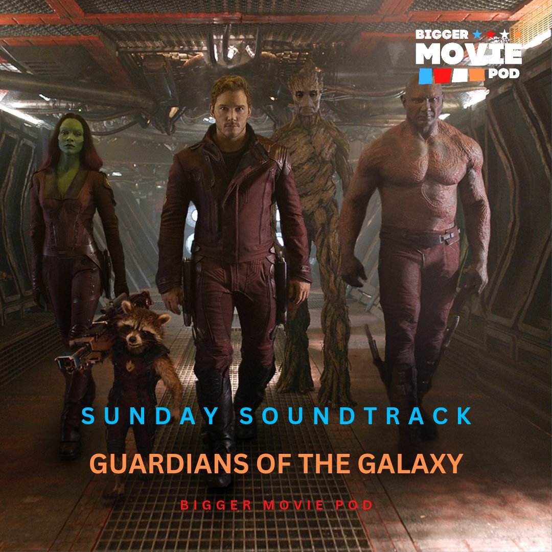 This week's Sunday Soundtrack is Guardians Of The Galaxy. 

💙❤🤍🧡 

#Sundaysoundtrack #newmusicfriday #ComicBookFilm #AZ #ComicBook #MovieReview #BiggerMoviePod #PodcastRecommendations #moviepodcast #podnation #podernfamily #podcast #podcastnation #Guardiansofthegalaxy