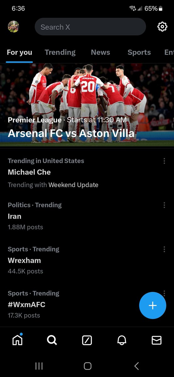 7 am on the east coast of the US and Wrexham is still trending. Absolutely amazing. #upthetown #Wrexhamafc #wxmafc #askwxm