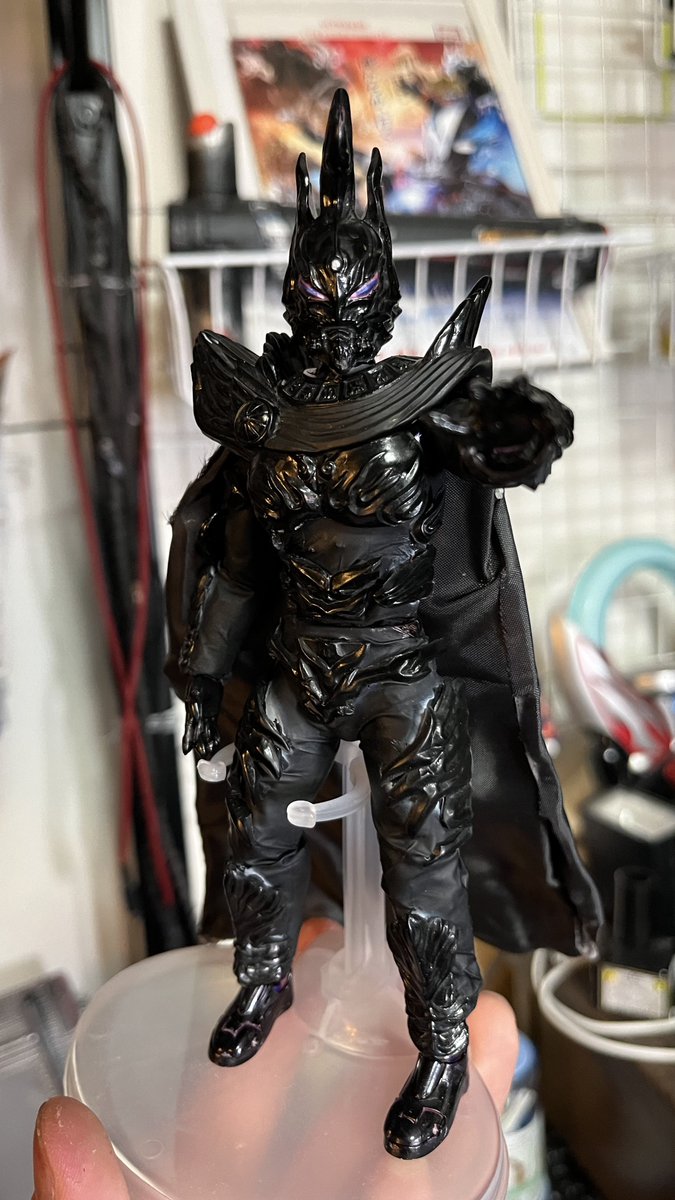 世は暗黒の皇帝ー フィギュアーツ改造エンペラ星人完成 ニトリルスーツ